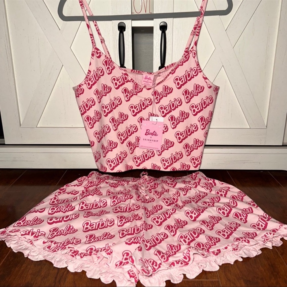 Barbie x Skinnydip Pajama Set